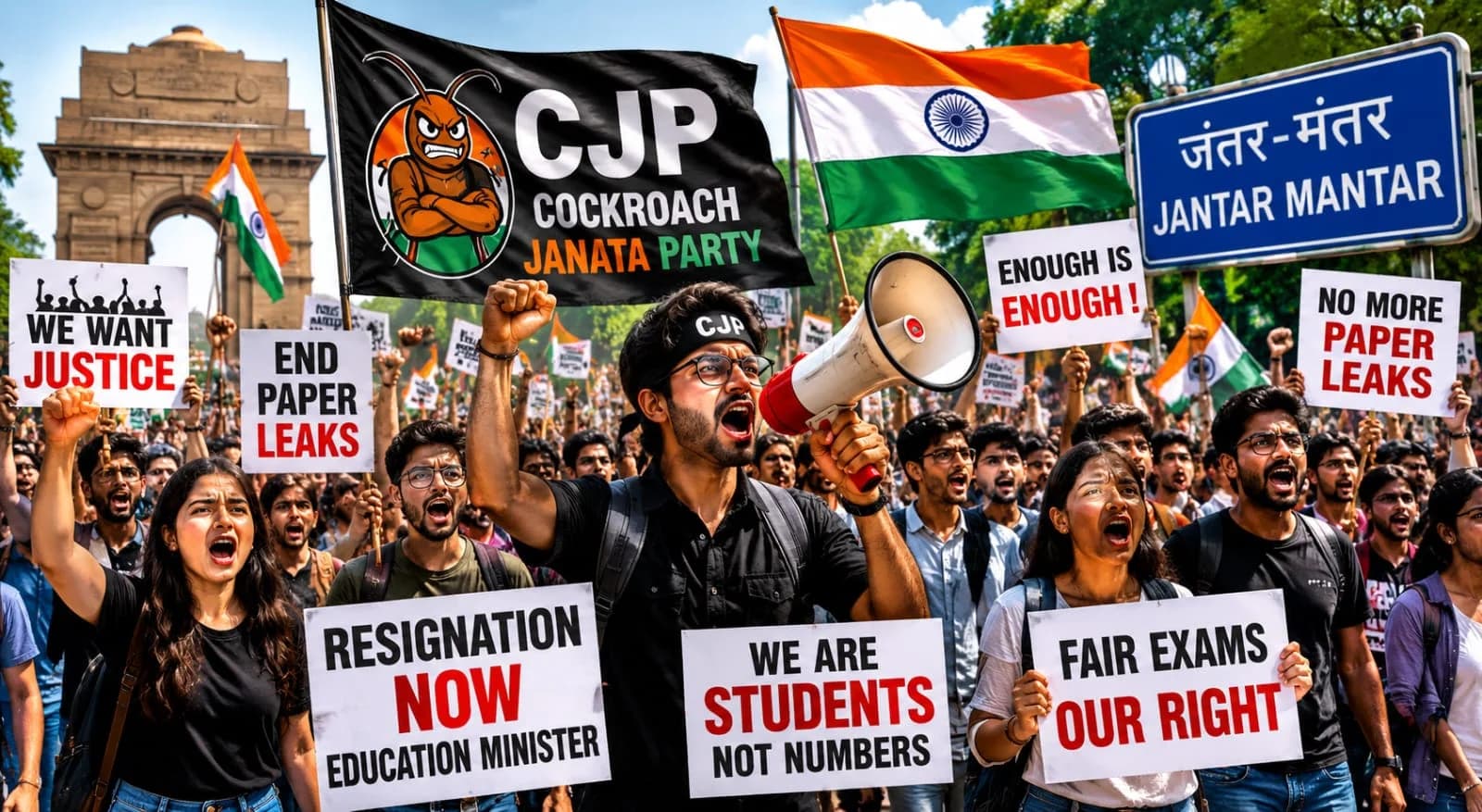 दिल्ली में CJP का प्रदर्शन, जंतर-मंतर पर जुटेंगे समर्थक; शिक्षा मंत्री के इस्तीफे की मांग तेज