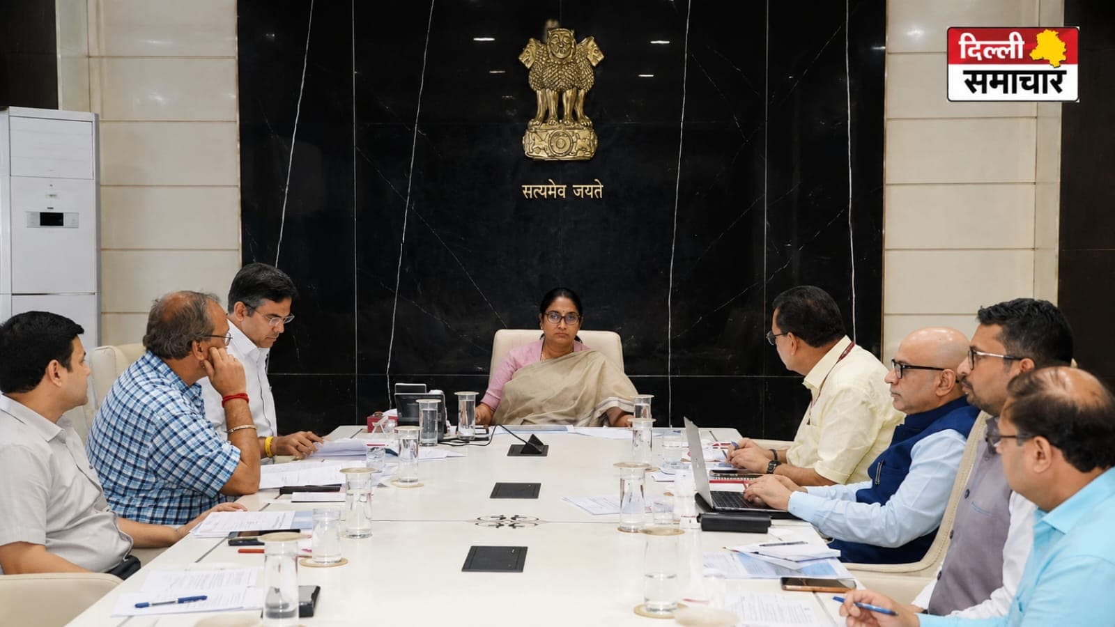 दिल्ली में जलभराव बर्दाश्त नहीं, सीएम रेखा गुप्ता ने अधिकारियों को दिए कड़े निर्देश