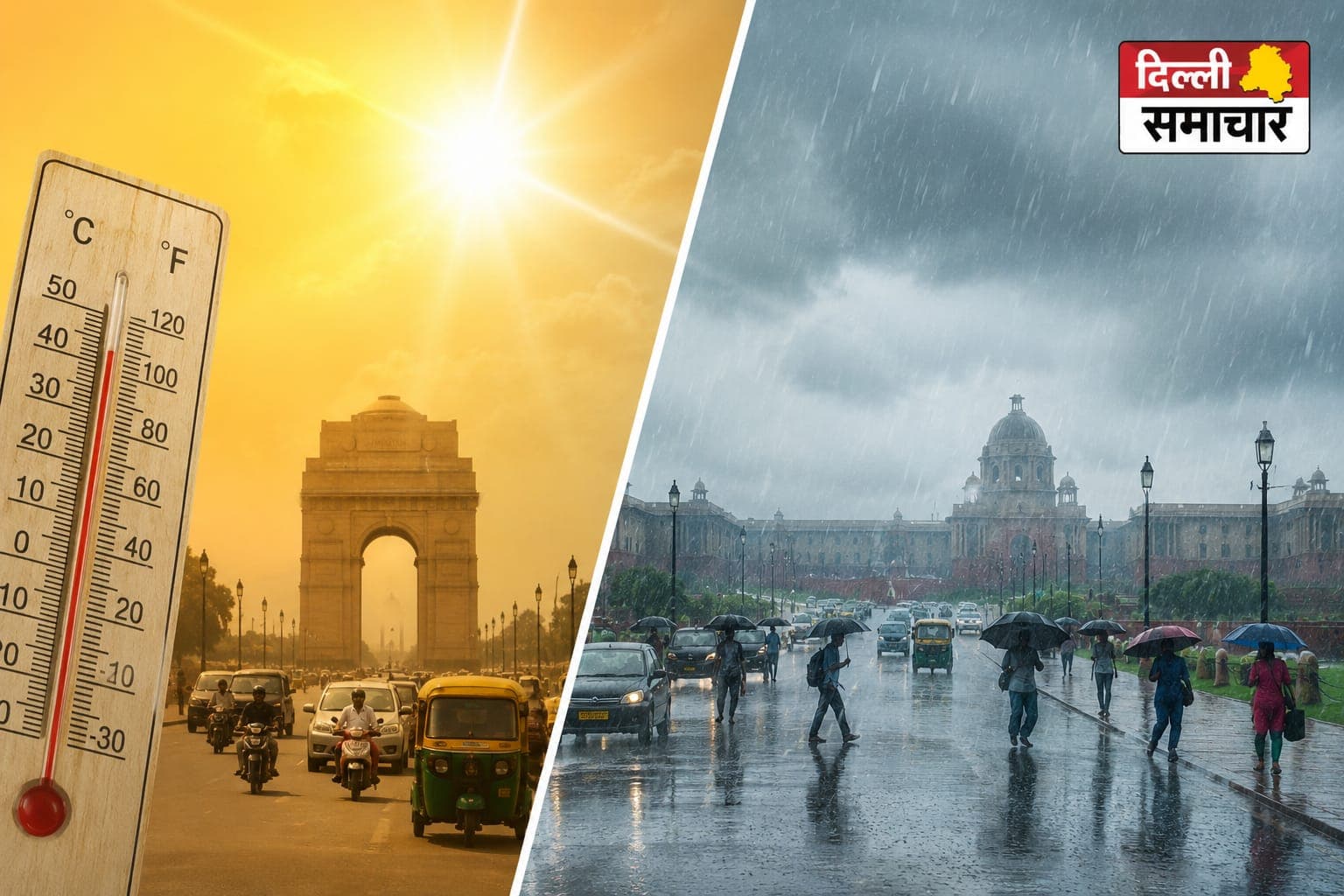 Heatwave : जुलाई में होगी मानसून की एंट्री, दिल्ली को अभी और झेलनी पड़ेगी उमस
