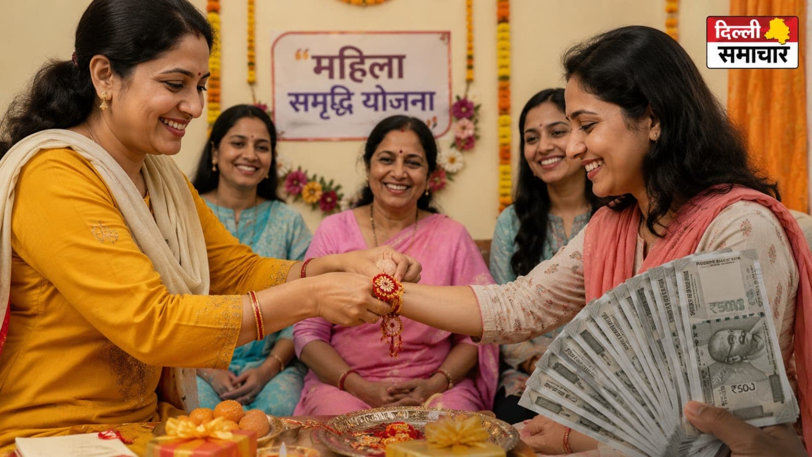 रक्षाबंधन पर महिलाओं को बड़ा तोहफा! दिल्ली में जल्द शुरू होगी ₹2500 प्रतिमाह वाली 'महिला समृद्धि योजना'