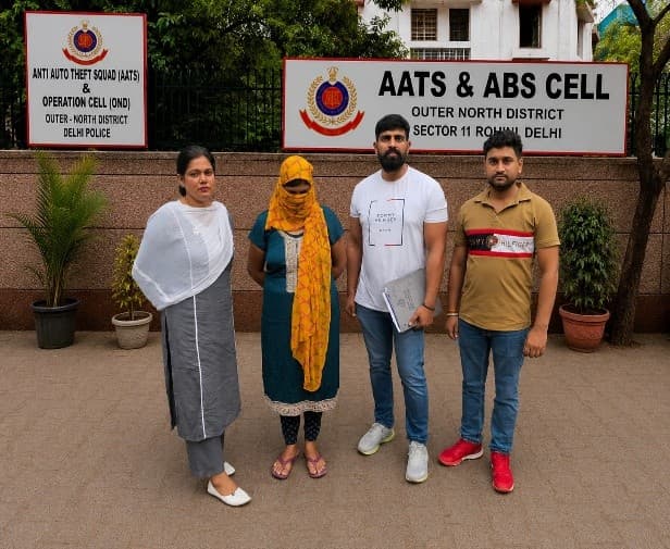 Delhi : आउटर नॉर्थ डिस्ट्रिक्ट की AATS टीम ने धोखाधड़ी और जबरन वसूली के मामले में वर्षों से फरार घोषित अपराधी गीता सैनी को किया गिरफ्तार
