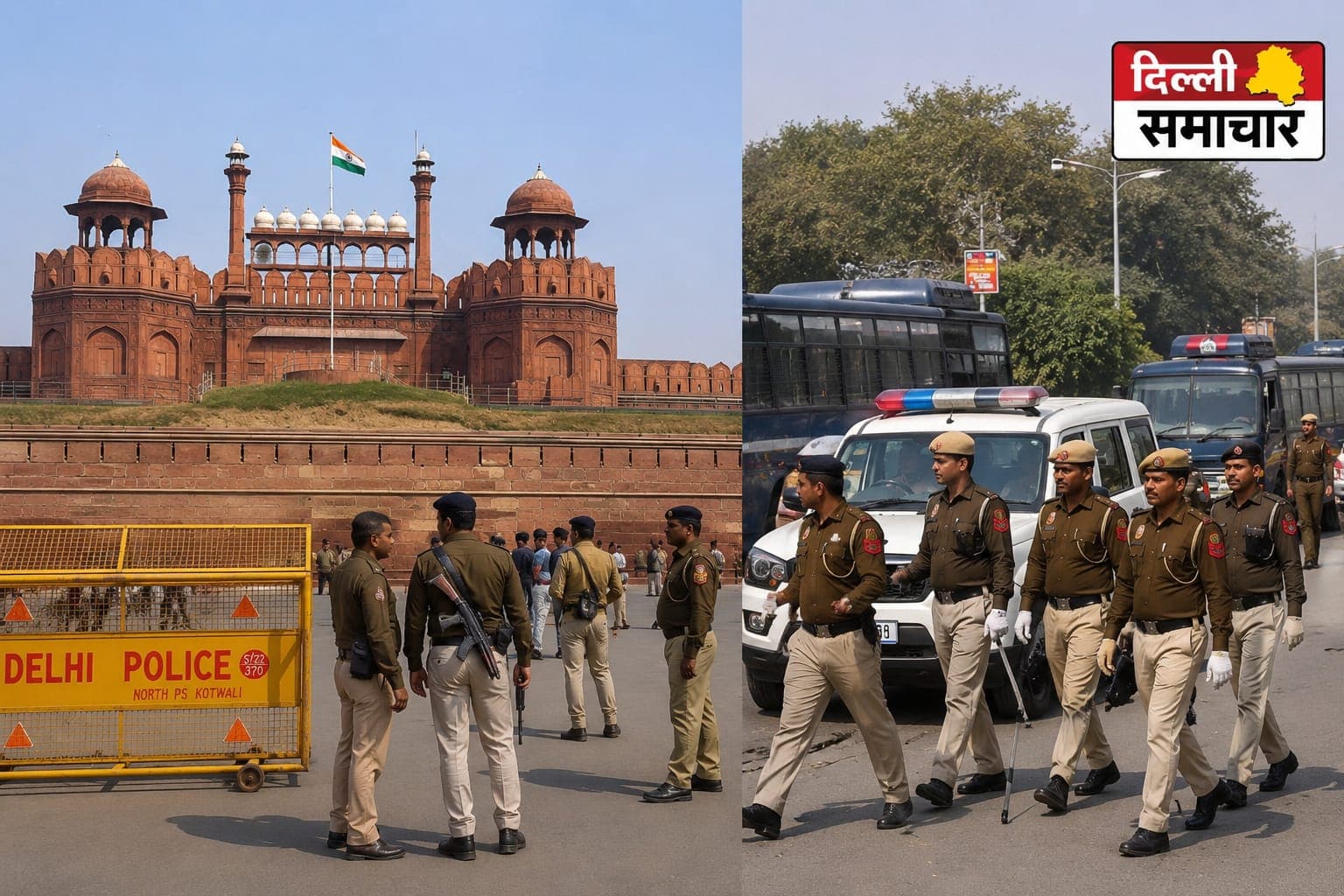 Delhi : लाल किले को बम से उड़ाने की धमकी, सुरक्षा एजेंसियां अलर्ट