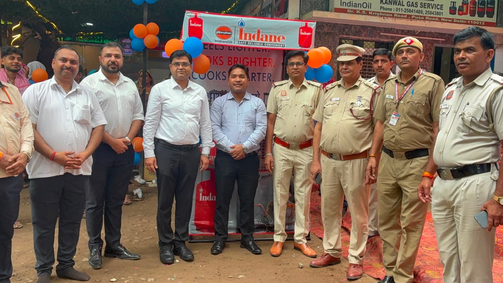 दिल्ली के पूसा रोड स्थित कनवल गैस एजेंसी द्वारा उपभोक्ताओं के लिए सुरक्षा एवं जागरूकता कार्यक्रम का किया गया आयोजन